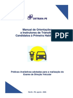 Manual de Orientações para Exame de Habilitação