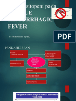 Trombositopeni Pada DENGUE HEMORRHAGIC FEVER