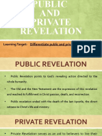 2 Public and Private Revelation