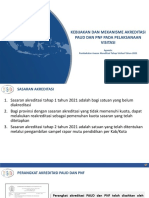 Paparan Kebijakan Dan Mekanisme Akreditasi PAUD Dan PNF Pada Pelaksanaan Visitasi-PAA Tahap Visitasi