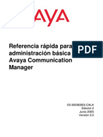 Admin is Trac Ion Basica Avaya Communication Manager