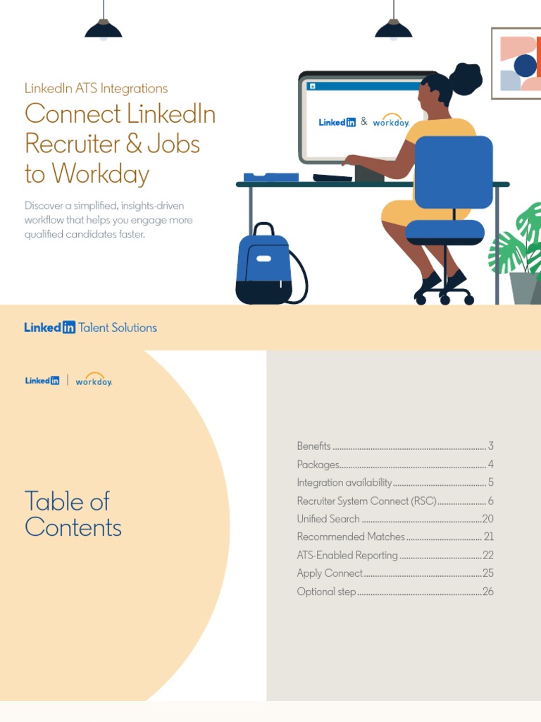 LinkedIn ATS Integration with Workday | PDF | Career & Growth | Computers