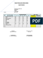 REKAP PENILAIAN PERBULAN Maret