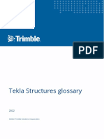 Tekla Structures Glossary
