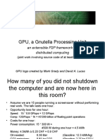 GPU, A Gnutella Processing Unit