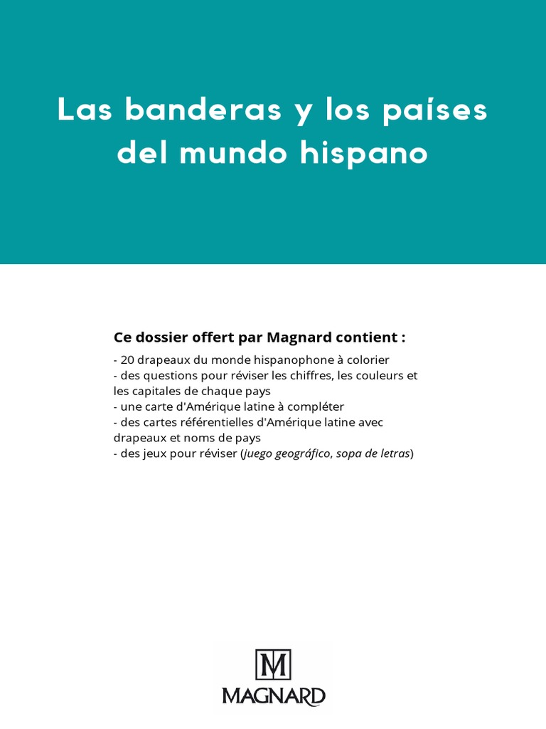 Las Banderas y Los Países Del Mundo Hispano | PDF