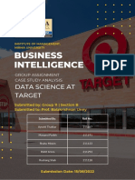 Group - 11 - Bi - Data Science at Target Assignment