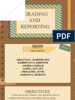 Grading & Reporting