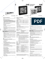 TFA Digital thermo-hygrometer manual