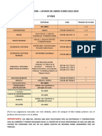 Listado de Libros Ies San Isidro 2022-2023