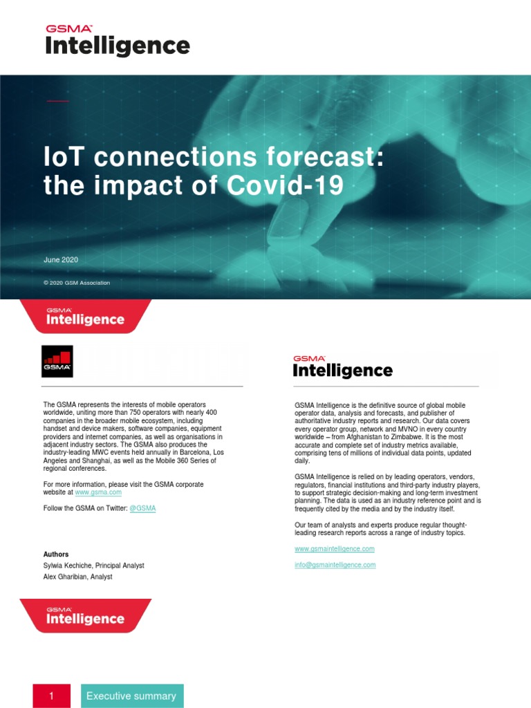 GSMAi - IoT Connections Forecast - The Impact of Covid-19 | PDF ...