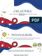 Tuklas Wika 2022 - Presentation