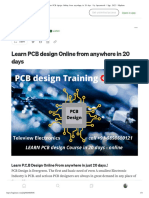 Learn PCB Design Online From Anywhere in 20 Days - Sep, 2022 - Medium