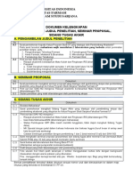 4569 - Pedoman Dan Form - Kelengkapan Usulan Penelitian, Seminar Proposal Dan Sidang S1