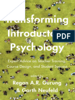 Regan a. R. Gurung (Editor), Garth Neufeld (Editor) - Transforming Introductory Psychology_ Expert Advice on Teacher Training, Course Design, And Student Success (2021, American Psychological Association) - Libgen.li