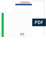 IUB Time Table for BWP-BSAPSY-2ND-1E