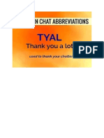 Chat Abbreviations 7