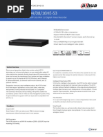 DHI HCVR5104 5108 5116HE S3 - Datasheet - 20170505