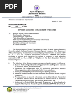 Memo On Division RMG With Enclosures Edited