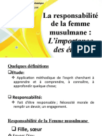 La Responsabilité de La Femme Musulmane