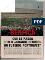Benfica por Vítor Serpa - Maio de 1985