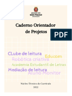 Caderno Orientador de Projetos