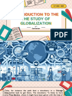 Introduction To Study of Globalization