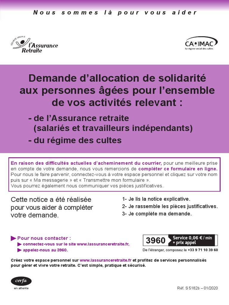 Imprime Aspa | PDF | Retraite | Impôt sur le revenu