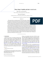 (15200442 - Journal of Climate) Patterns of Asian Winter Climate Variability and Links To Arctic Sea Ice