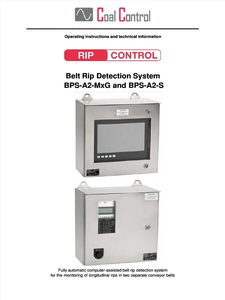 PDF Coal Control Belt Rippdf DD, PDF, Troubleshooting