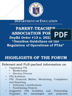 Synthesis PTA-Forum