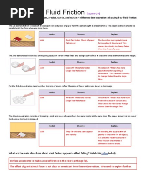 Copy of CW13 -14 Fluid Friction Answers
