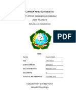 LAPORAN PRAKTIKUM BIOLOGI Pengamatan Pad