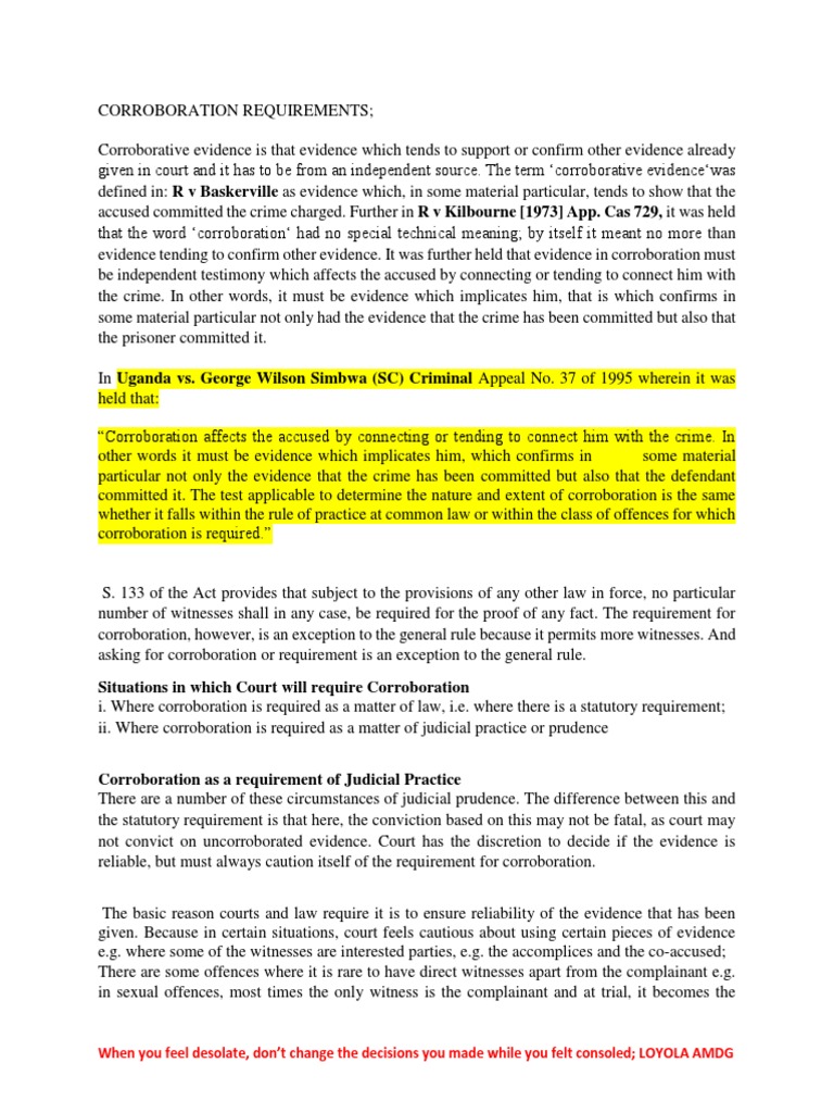 2018-evidence-cw-corroboration-and-judicial-notice-pdf-evidence