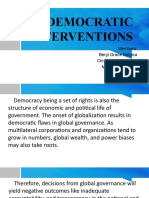 Democratic Interventions