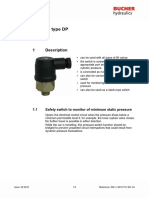 Pressure Switch, Type DP: 1 Description