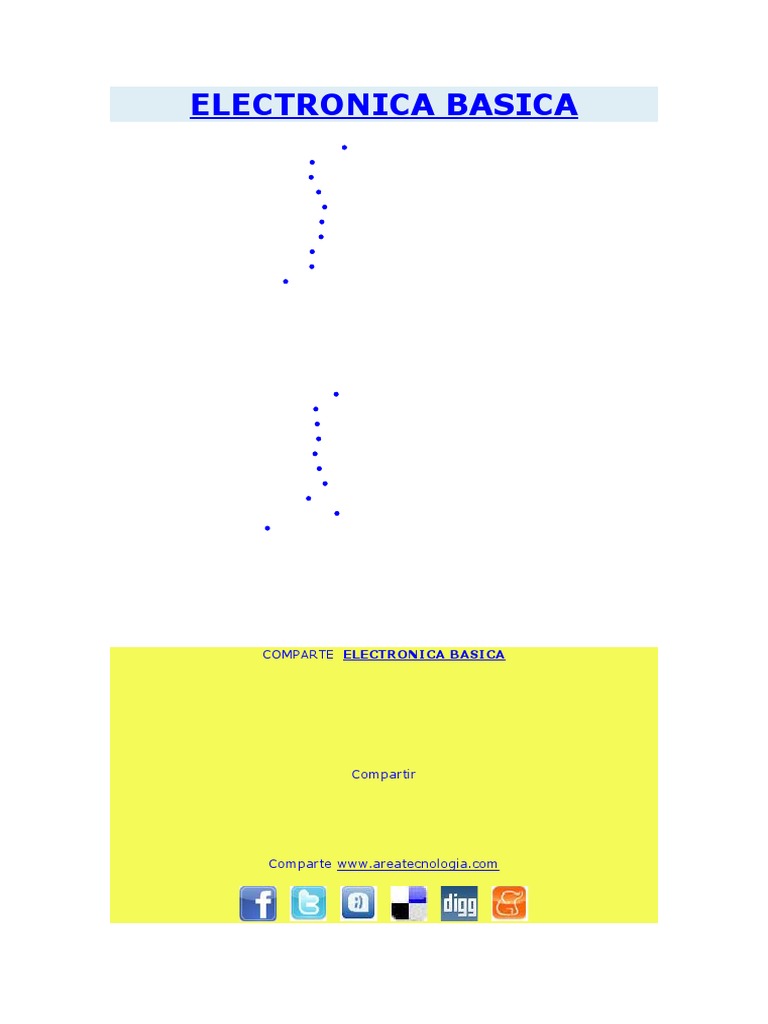Electronica Basica PDF Diodo Relé