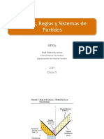 AEIG 2019 Clase 5 Clivajes Sociales Reglas Electorales y Sistemas de Partidos