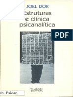 Livro Estruturas e Clínica Psicanalítica - Joel Dor