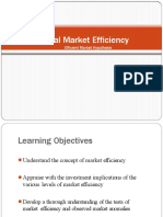 Lecture 4 (Efficient Market Hypothesis)