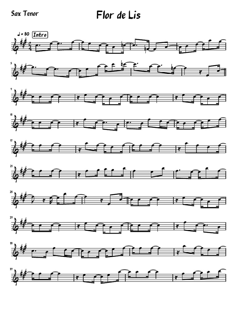 flor-de-lis-sax-tenor-pdf