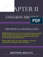 Lesson 6 - Unpacking The Self - The Physical and Sexual Self