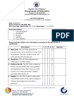 Form B LAC Appraisal Tool