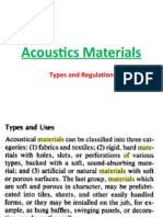 Acoustics-5 Constructional Acoustic Material