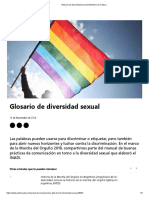 Glosario de Diversidad Sexual - Ministerio de Cultura