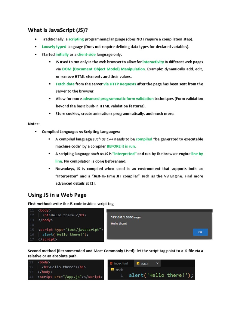 Lab 1 - JS Revision | PDF | Java Script | Anonymous Function