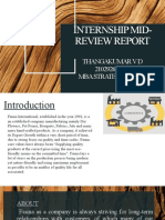 Internship Mid-Review Report