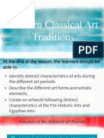 Western Classical Arts