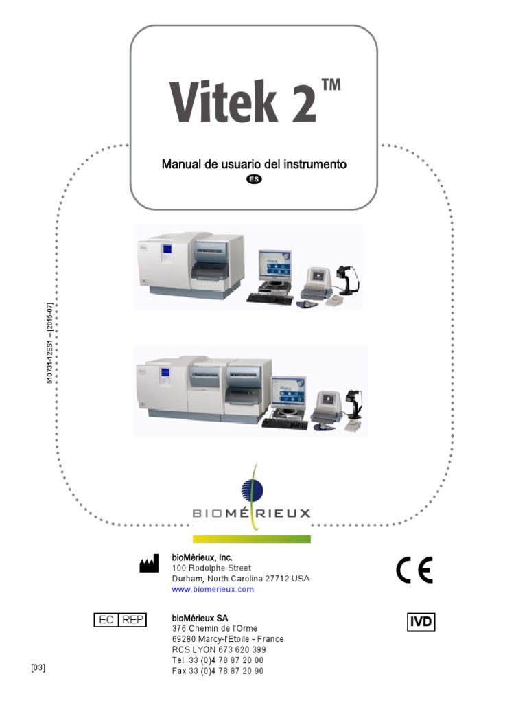User Manual - 510731-12ES1 - 2015-07 - VITEK 2 Instrument User Manual ...