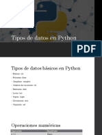 Tipos de Datos en Python